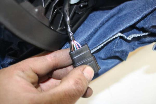 RETROVISEUR GAUCHE ELECTRIQUE FIAT 500 2007-2021 ( 5PIN ) - Vue 3